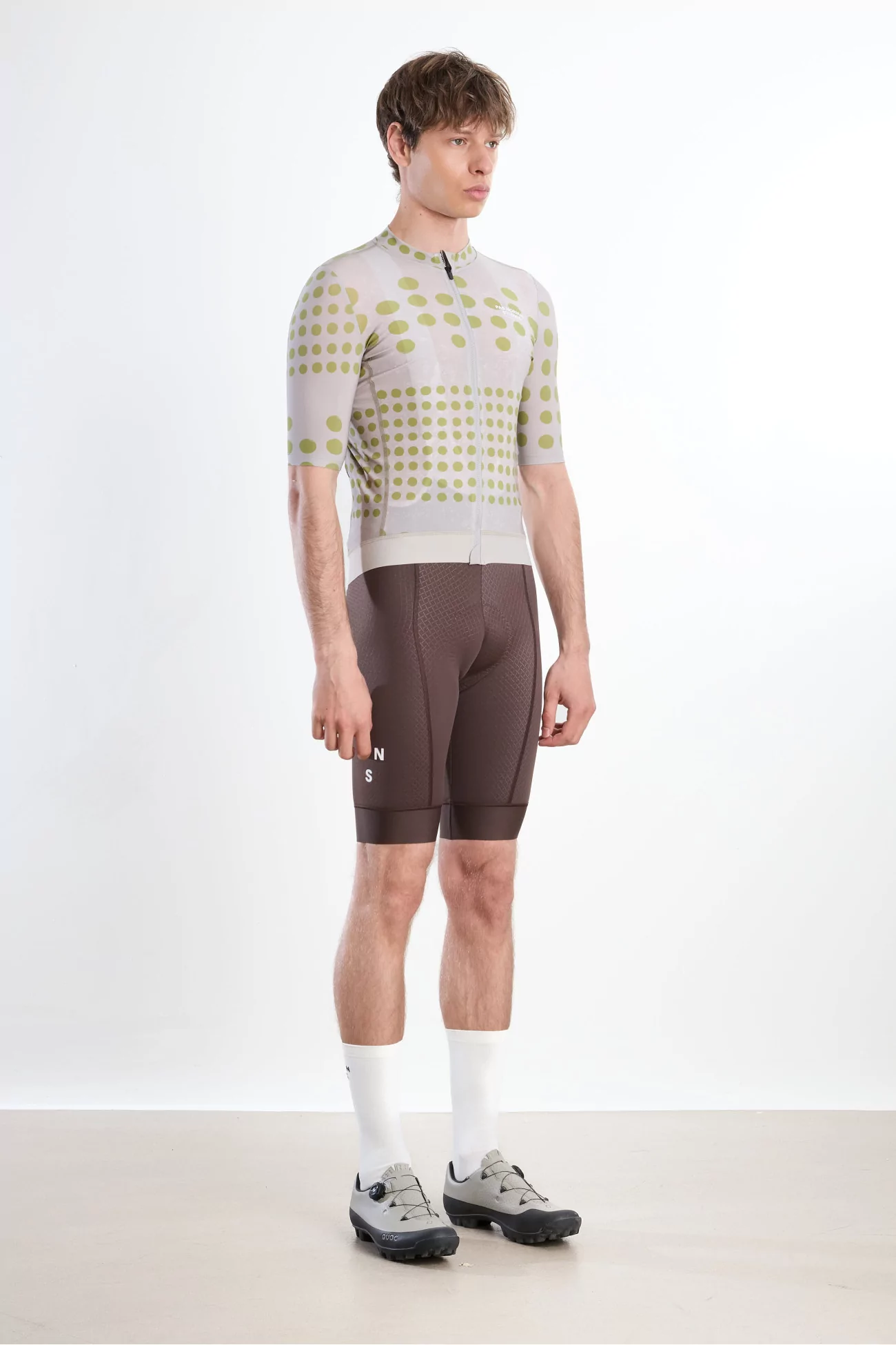 Essential Cycling Jersey – Dot Bone | Centre Commercial